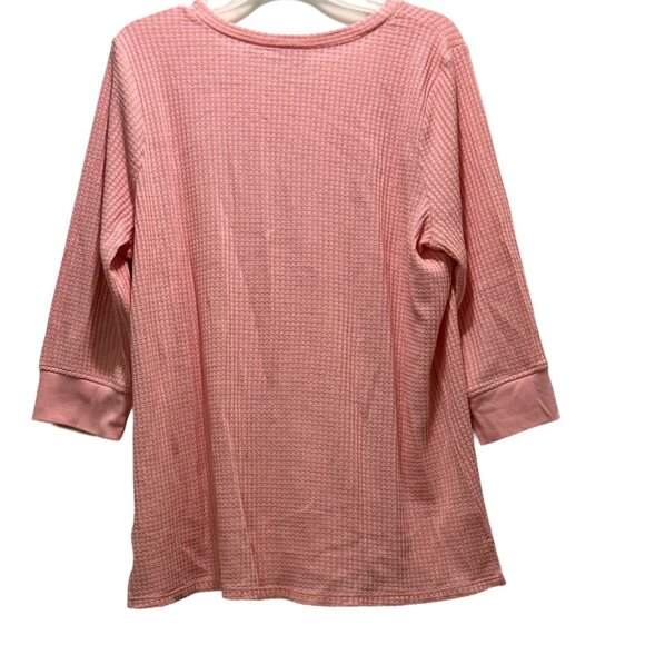 Belle by Kim Gravel Pink Top Size:L - Picture 3 of 3